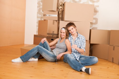 Removal van service helping with local moves in Putney
