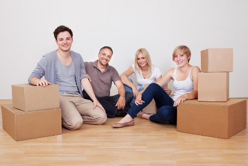 Completed moving day setup in a Putney home